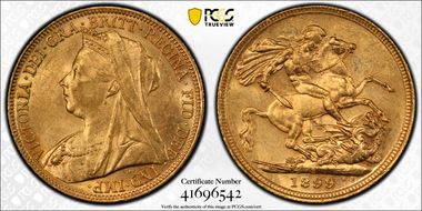 1899-S Sov S-3877 MS62