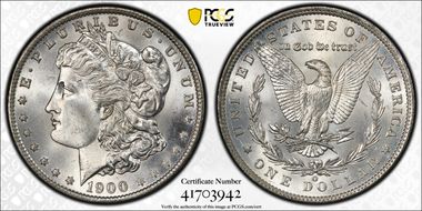 1900-O/CC $1 MS66