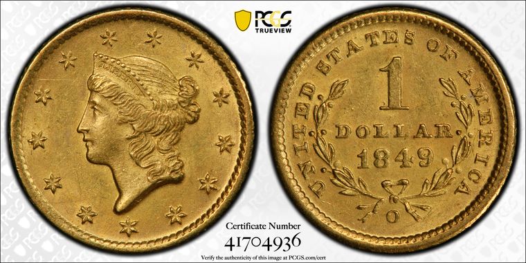 Cert 41704936 - Coin Image