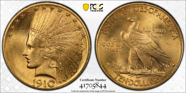 Cert 41705844 - Coin Image