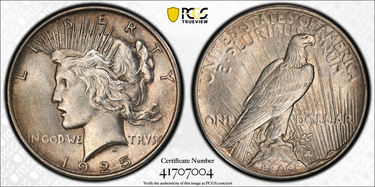 Cert 41707004 - Coin Image