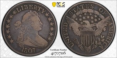 1807 50C Draped Bust VG10