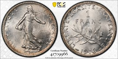 1916 1 Fr Gad-467 F-217 MS66