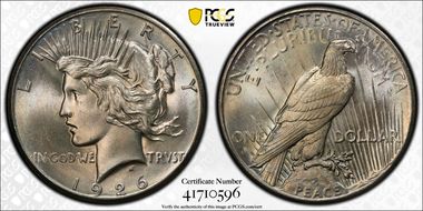 1926-S $1 MS66+