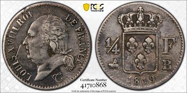 1819-B 1/4 Fr Gad-352 N1