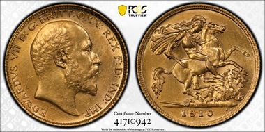 1910-S 1/2 Sov S-3977B N1