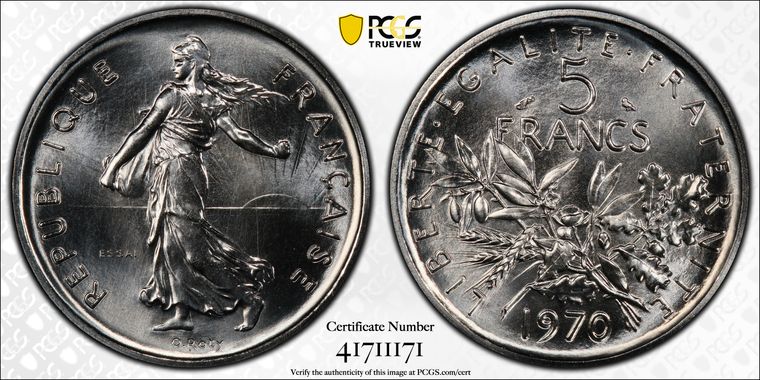 Cert 41711171 - Coin Image