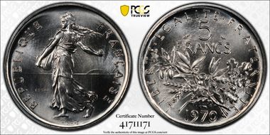 1970 P5 Fr Gad-771 Essai SP68