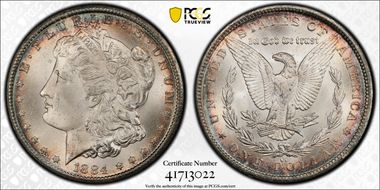 1884-CC $1 MS66