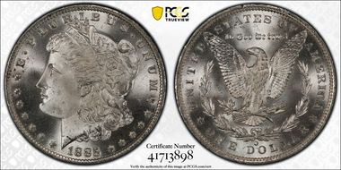 1885-O $1 MS67