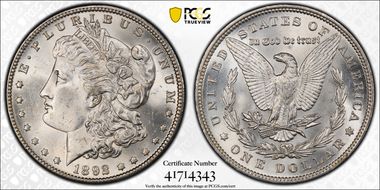 1892 $1 MS64