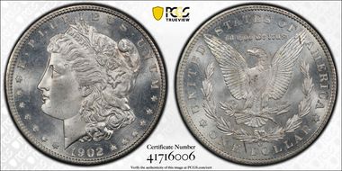 1902-O $1 MS66+