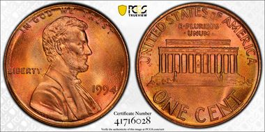 1994 1C MS67RD