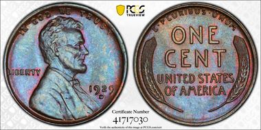 1929-D 1C MS64BN