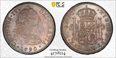 1790-L IJ 8 R Calico-904 MS63