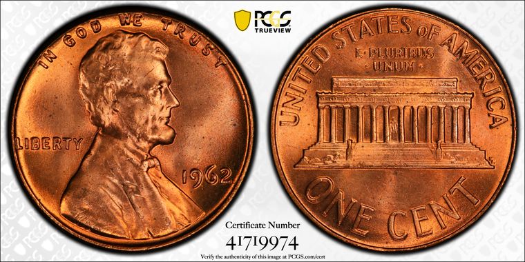 Cert 41719974 - Coin Image