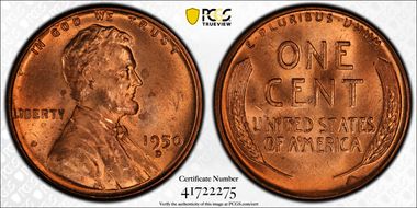 1950-D 1C MS64RD