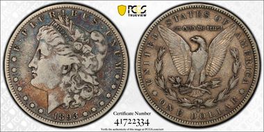 1893-S $1 F15