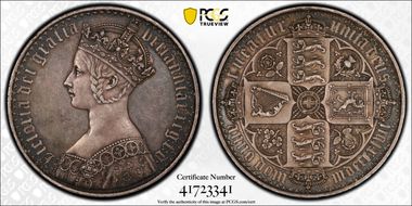 1847 Crown ESC-2571 UNDECIMO edge PR58
