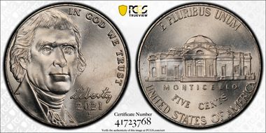 2021-P 5C Early Find MS66FS