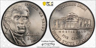 2021-P 5C Early Find MS66FS