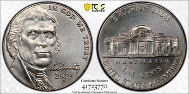 2021-P 5C Early Find MS66FS