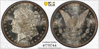 1883-O $1 MS64PL