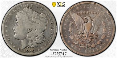 1879-CC $1 Capped Die VG8