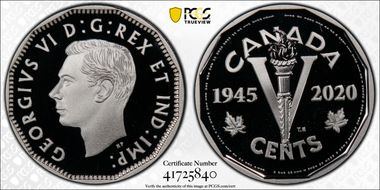 2020 5C 75th Ann. D-Day PR69DCAM