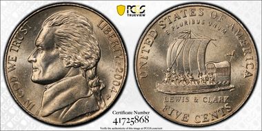 2004-P 5C Keel Boat MS64+