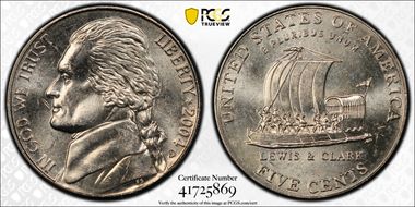 2004-D 5C Keel Boat MS64