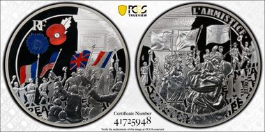 2018 € 10 Centenaire Armistice PR70DCAM