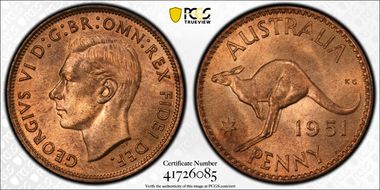 1951-PL (L) 1D MS65RB