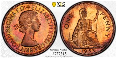 1953 1D S-4154 PR65RB