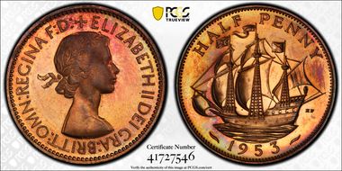 1953 1/2D S-4155 PR64RB