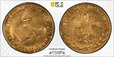 1853-Mo GC 1/2 Esc MS62