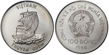 1986 100 D Junk (Ship) MS67