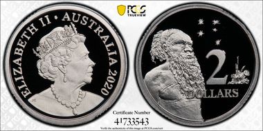 2020 $2 6th Portrait Silver PR70DCAM