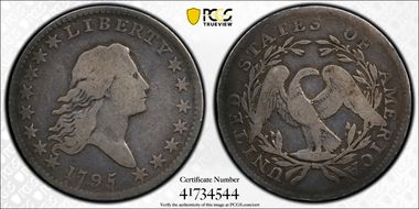 1795/1795 50C Recut Date, 2 Leaves VG10