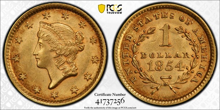 Cert 41737256 - Coin Image