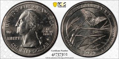 2020-W 25C Tallgrass Prairie NP V75 MS66