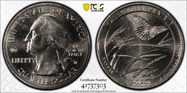 2020-W 25C Tallgrass Prairie NP V75 MS66