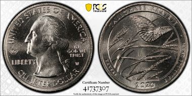 2020-W 25C Tallgrass Prairie NP V75 MS65