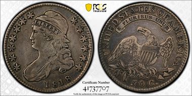 1818 50C O-112 VF30