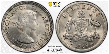 1963(m) 6D MS63