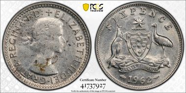 1962(m) 6D KM-58  Ag AU55