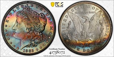 1885 $1 MS65