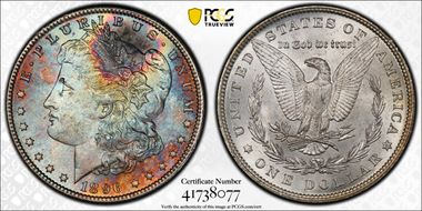 1896 $1 MS63