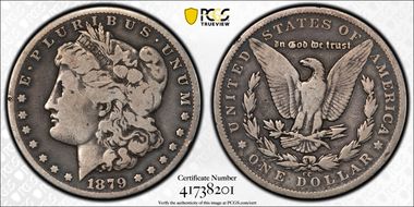 1879-CC $1 Capped Die VG8