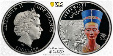 2013 $5 Nefertiti PR69DCAM